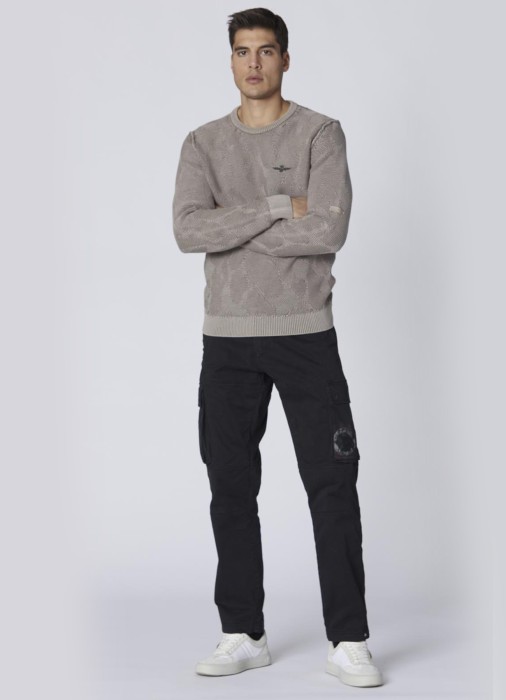 брюки мужские squadriglia degli assi  от бренда aeronautica militare вид слева