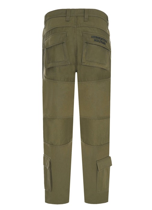 брюки мужские  из хлопка спереди