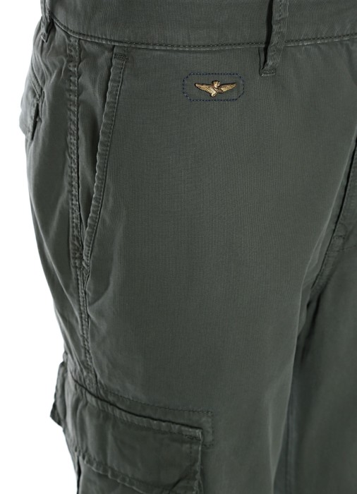 брюки мужские  из хлопка спереди