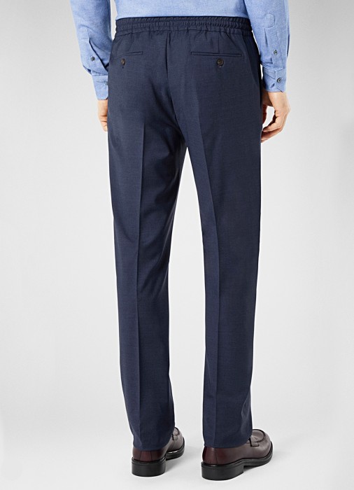 брюки мужские  из италии вид сбоку