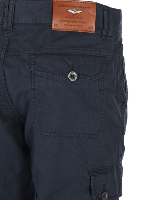 брюки мужские  из хлопка спереди