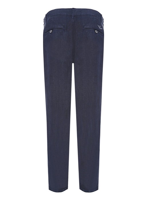 брюки мужские  из италии вид сбоку