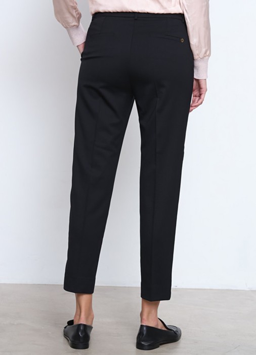 брюки женские alfabeto y black из италии вид сбоку