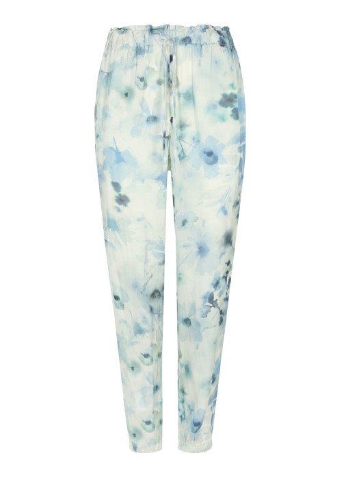 брюки женские allover satin jogger pants  D02175 фотография