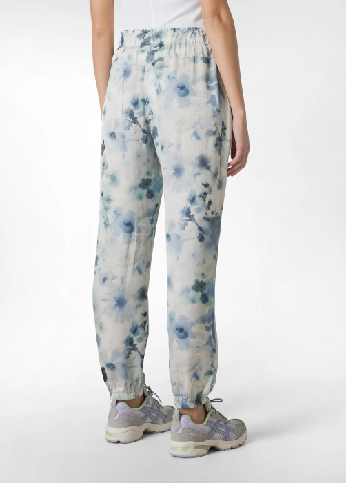 брюки женские allover satin jogger pants  по цене 14320 руб вид справа