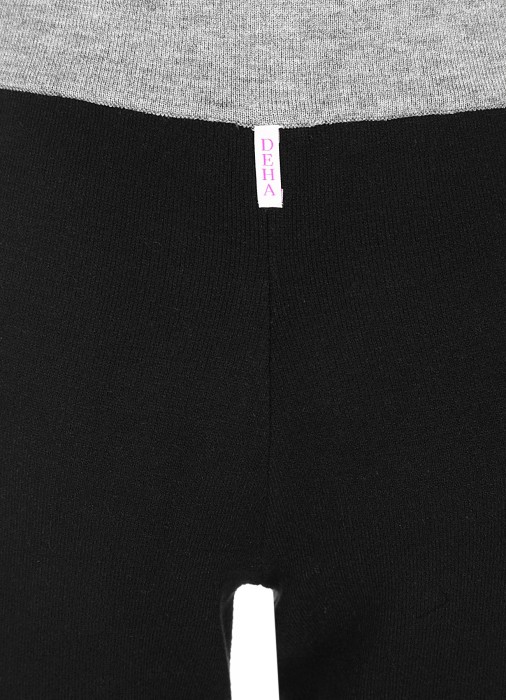 брюки женские bi-color  повседневного стиля с лицевой стороны