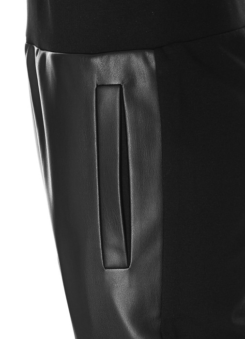 брюки женские еа7  из полиэстера спереди