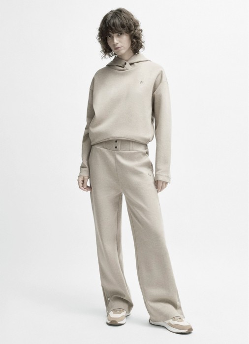 брюки женские enolara  из хлопка спереди