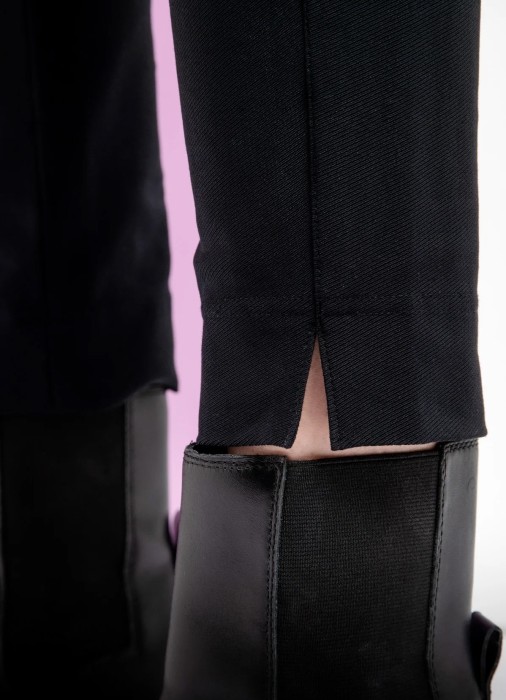 брюки женские eviya  из хлопка спереди