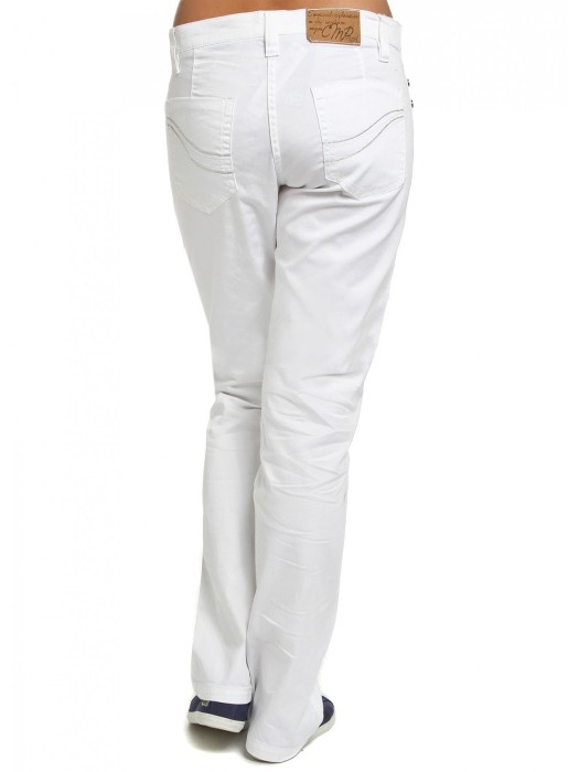 брюки женские хлопковые  lady long pant twill stretch campagnolo из италии вид сбоку