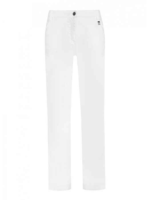 брюки женские хлопковые  lady long pant twill stretch campagnolo классического стиля с лицевой стороны