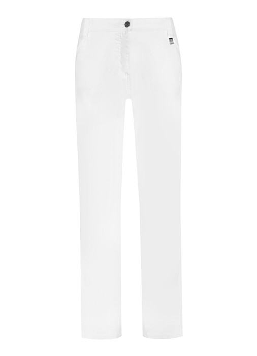 брюки женские хлопковые  lady long pant twill stretch  классического стиля с лицевой стороны