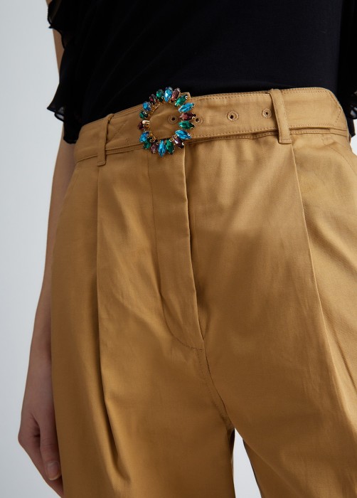 брюки женские pant military  от бренда liu jo вид слева