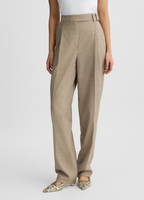 брюки женские pantalone con piega  по цене 26240 руб вид справа