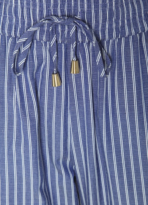 брюки женские zally  из хлопка спереди