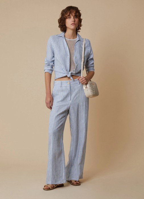 брюки женские zuara y black из проверенных материалов спереди