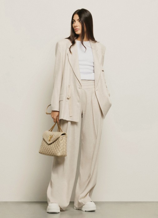 брюки женские  из франции вид сбоку