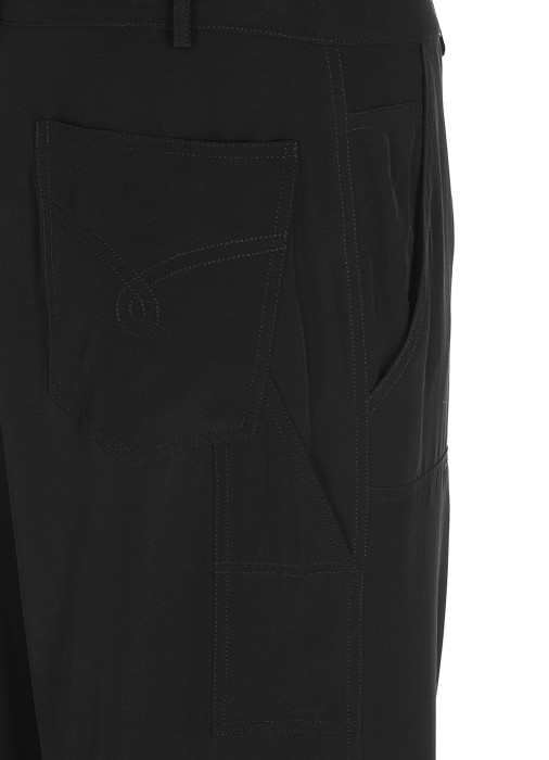 брюки женские  универсального стиля с лицевой стороны