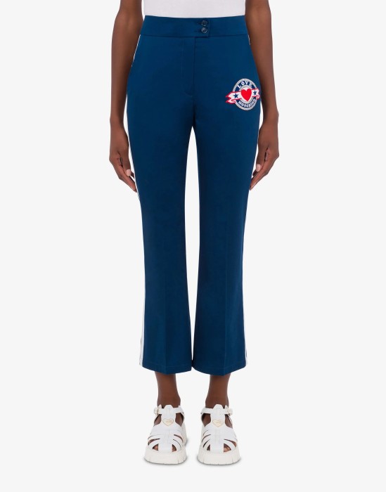 брюки женские   от бренда love moschino вид слева