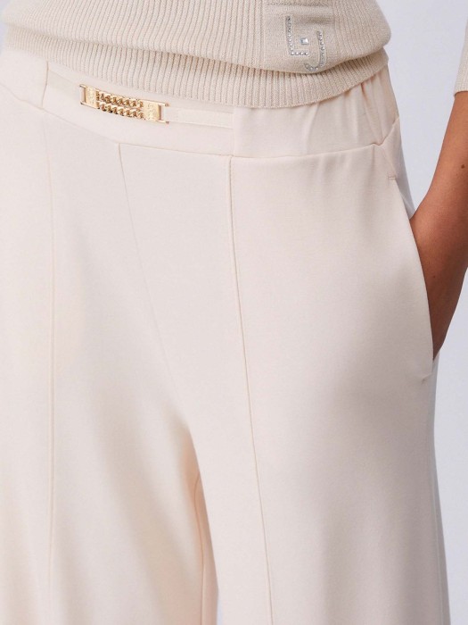 брюки женские  от бренда liu jo вид слева