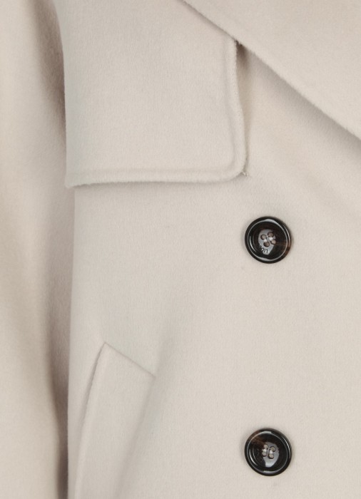 бушлат женский pea coat универсального стиля с лицевой стороны