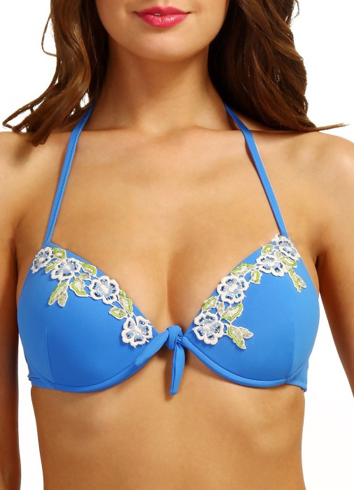 Товар голубого цвета с внутренней стороны