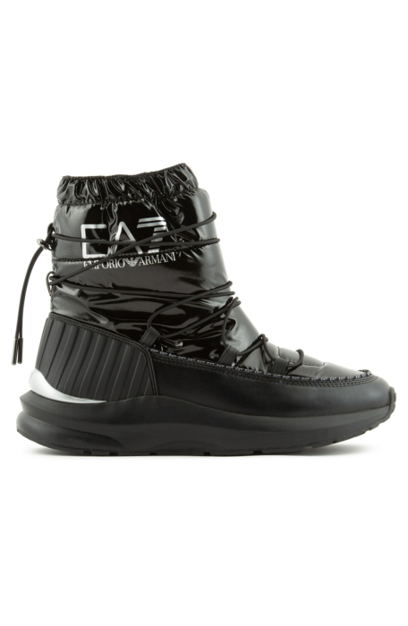 дутые сапоги женские training cross boot ea7 от бренда ea7 emporio armani вид слева