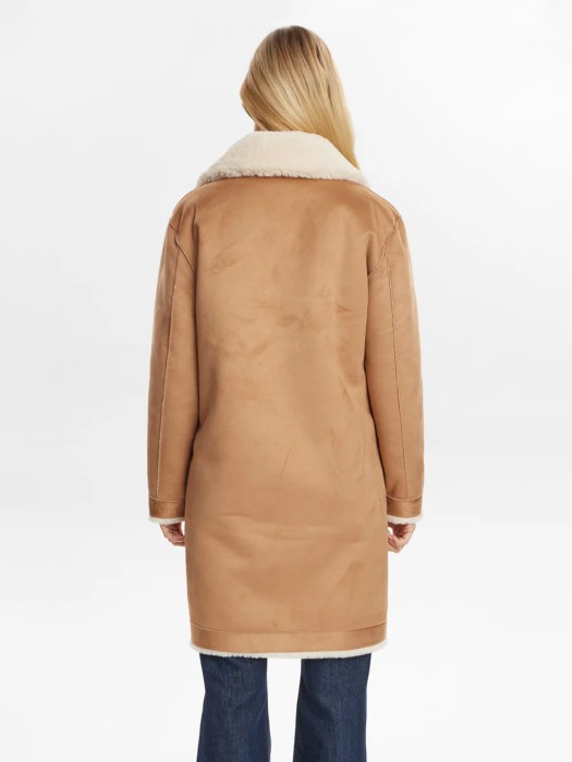 двустороннее пальто женское elliot  от бренда numph вид слева