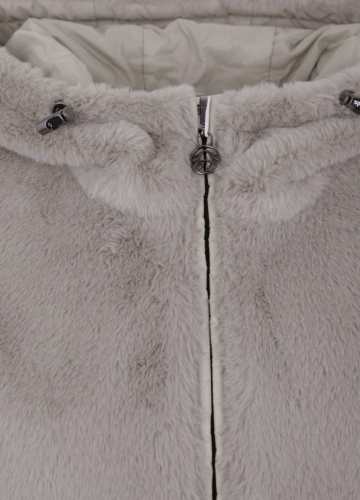 двусторонний жилет женский ricca m.k.  из австрии вид сбоку