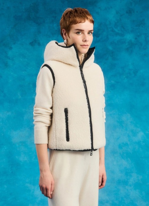 двусторонний жилет женский tropical  от бренда peuterey вид слева