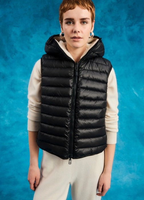 двусторонний жилет женский tropical  из дании вид сбоку