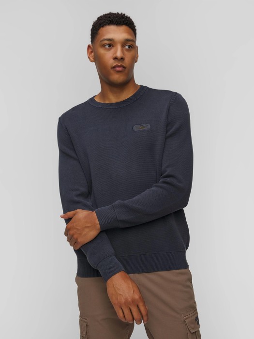 джемпер мужской  из италии вид сбоку