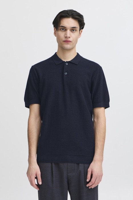 джемпер поло мужское edward  из хлопка спереди