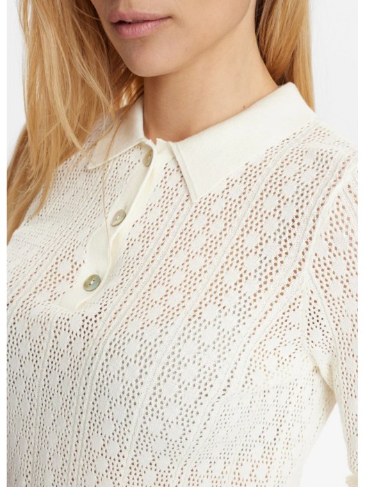 джемпер-поло женский livas  из америки вид сбоку