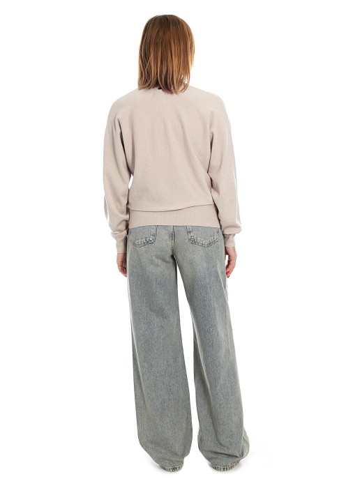 джемпер-поло женское dajana  повседневного стиля с лицевой стороны