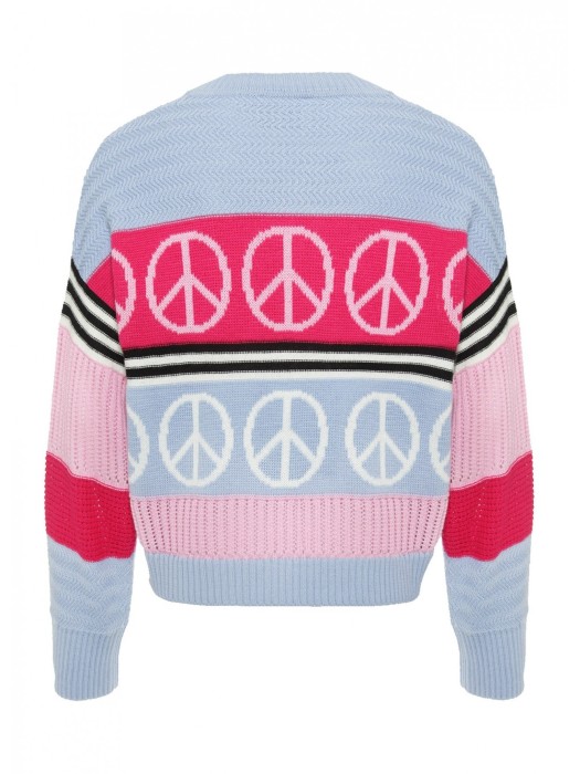 джемпер женский  jeans от бренда mo5ch1no jeans вид слева