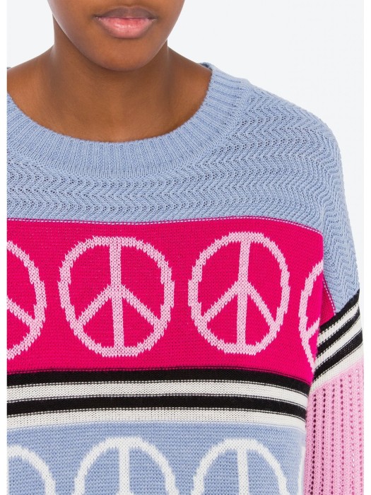 джемпер женский  jeans из италии вид сбоку