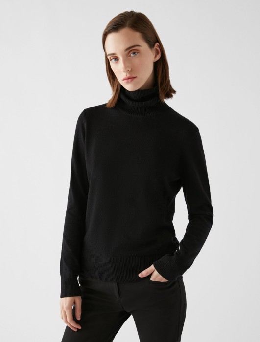 джемпер женский loquace y black от бренда pennyblack вид слева