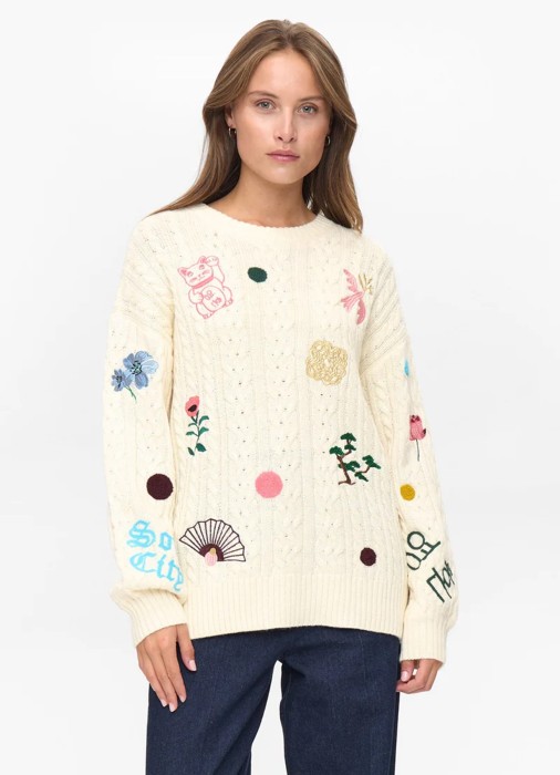 джемпер женский lysa  от бренда numph вид слева