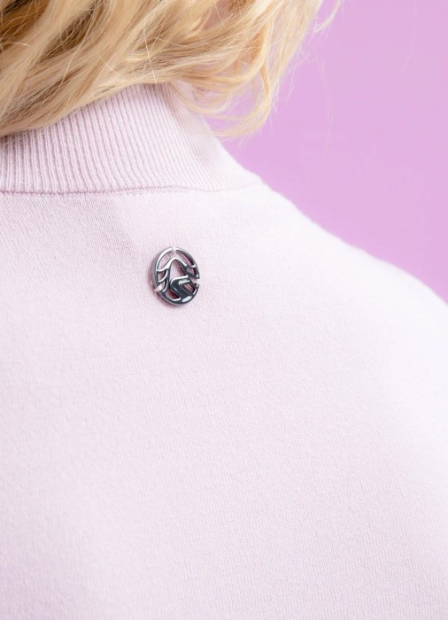 джемпер женский padborg  универсального стиля с лицевой стороны