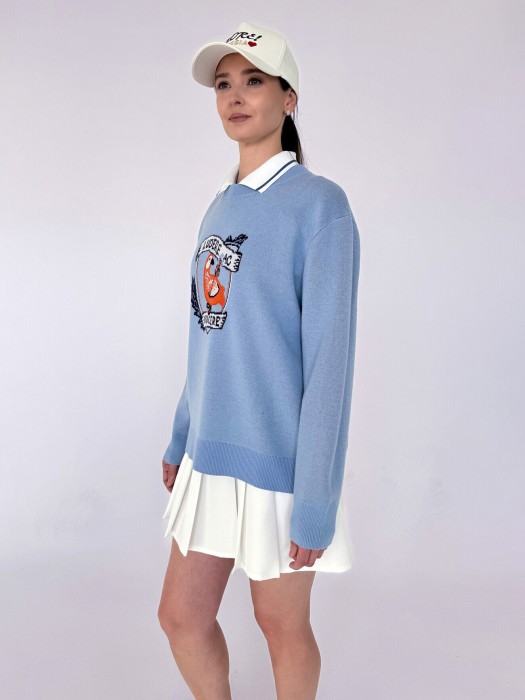 джемпер женский  от бренда thistle вид слева