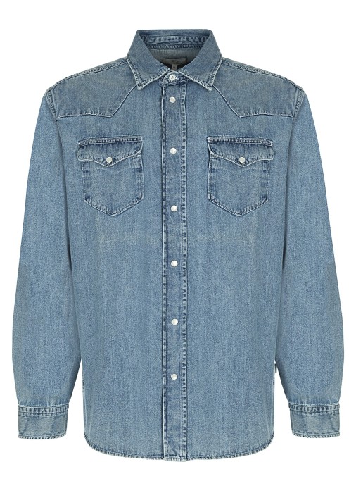 джинсовая рубашка мужская denim shirt  CFWOSI0099MRUT3347 фотография