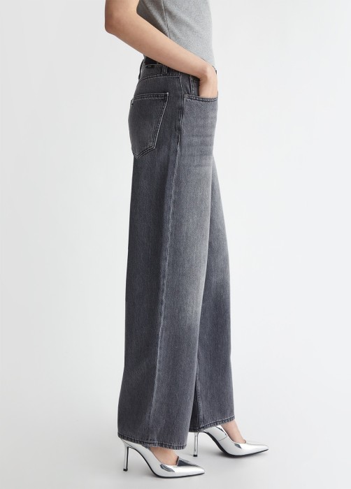 джинсы клеш женские  от бренда liu jo вид слева