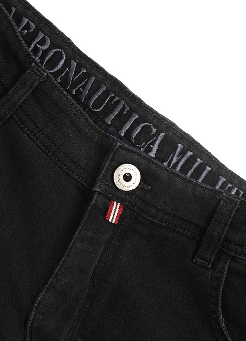 джинсы мужские 1923  от бренда aeronautica militare вид слева