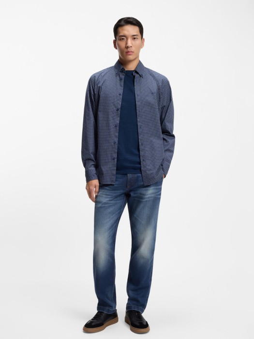 джинсы мужские troy _2_hybrid  от бренда boss вид слева