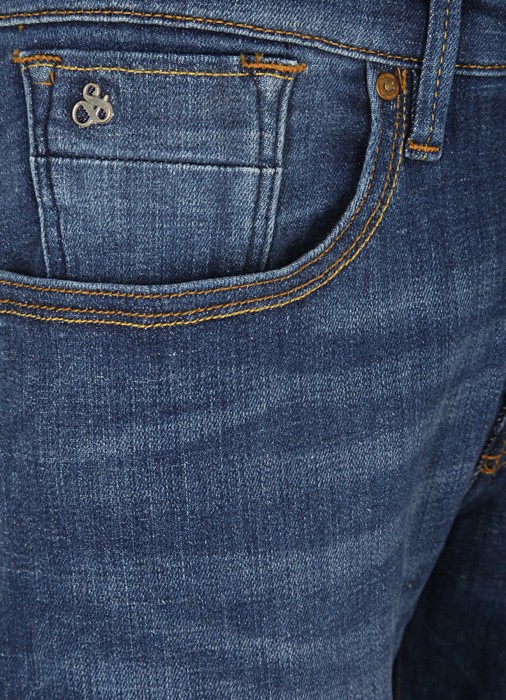 джинсы мужские scotch от бренда scotch&soda вид слева