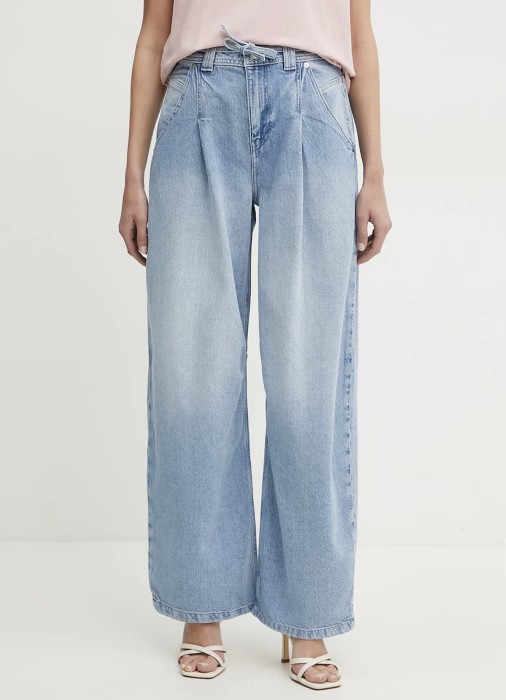 джинсы женские c_pleated barrel  от бренда boss вид слева