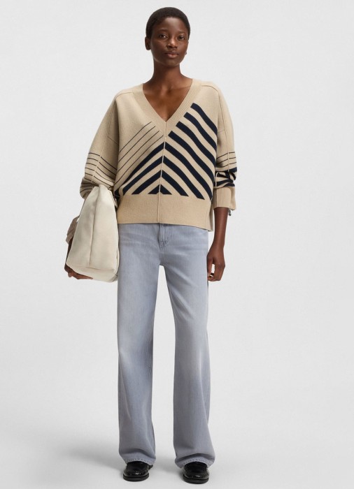 джинсы женские crossroad-bf 0.2  от бренда boss вид слева