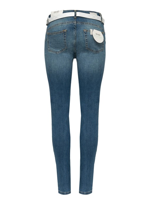 джинсы женские ecs b.up divine h.w.  от бренда liu jo вид слева