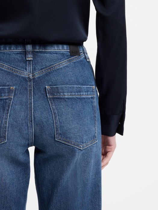 джинсы женские parkway slim straigh  от бренда boss вид слева